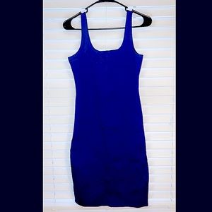 royal blue mini dress
